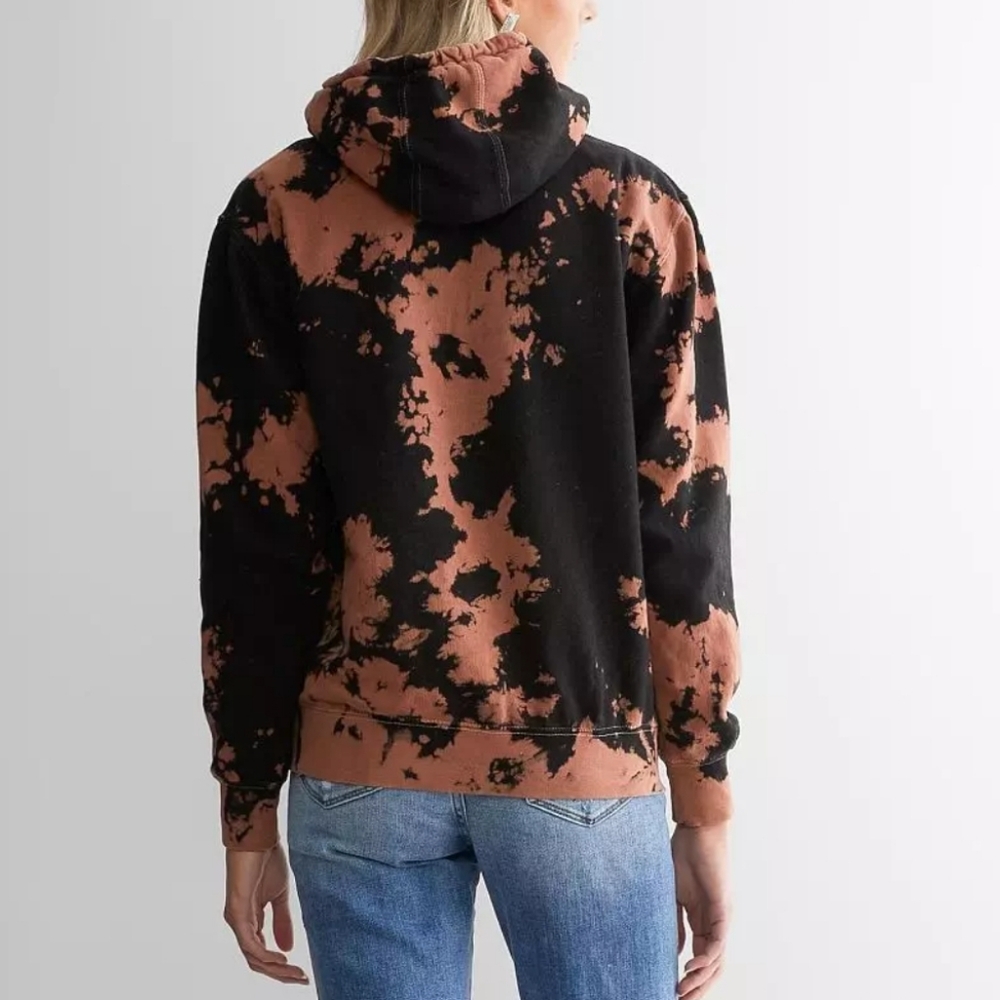 NWT Women's World Tour American Highway Company Graphic Tie-Dye Hoodie - Picture 5 of 7